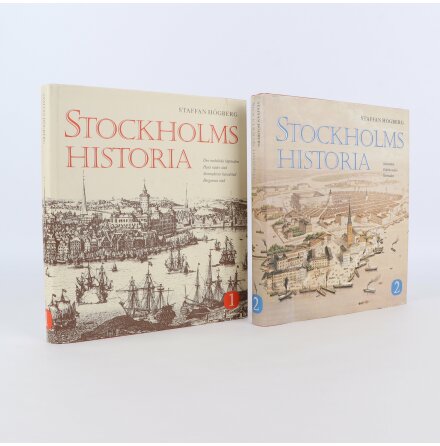 Bokpaket - Stockholms Historia - Den medeltida kpstaden/Smstaden - Staffan Hgberg - 2st - Samhlle &amp; Historia