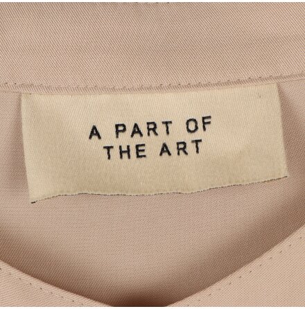 A part of the art - Beige skjortklnning - Stl. XS