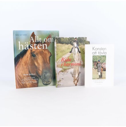 Bokpaket - Hästar - 3 böcker - Mat, Dryck, Hem &amp; Hälsa