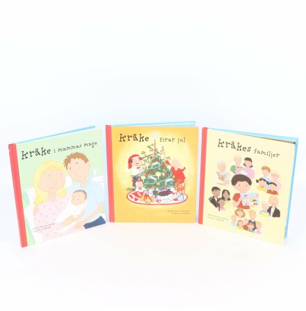 Bokpaket - Marie Bosson Rydell - 3 böcker i Kråke serien - Barn &amp; Ungdomsböcker