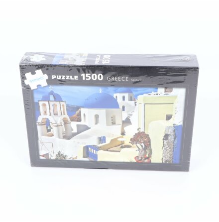 Kärnan - Puzzle 800x480mm - Santorini, Greece - 1500 bitar