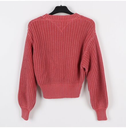 Tommy Jeans - Ribbstickad trja - stl. XS