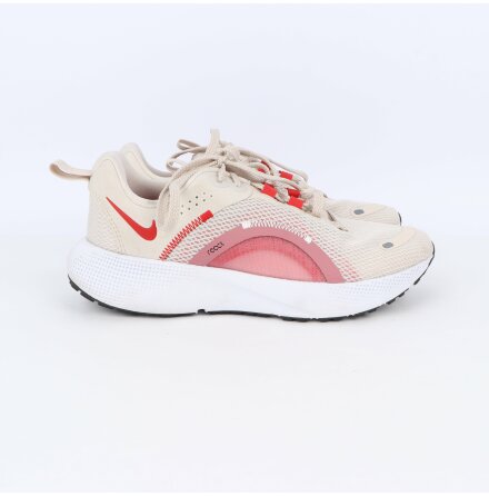 Nike -Sneakers beige rosa och rd - React Escape rn - stl. 38