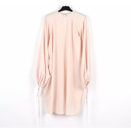 Lanvin - Powder Pink Puff Sleeve Dress - Ljusrosa Klnning - stl. 38