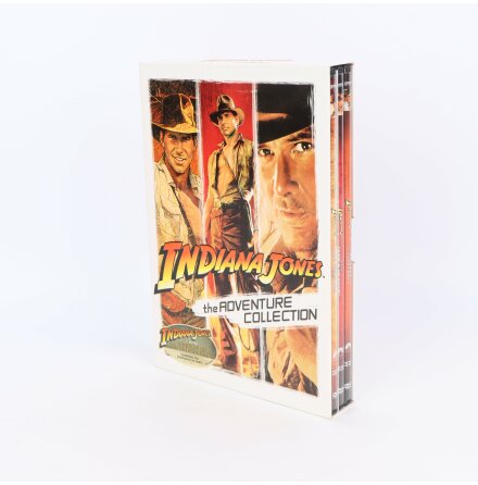 Lucasfilm Ltd. - Indiana Jones - The Adventure Collection - DVD Box - 3 skivor