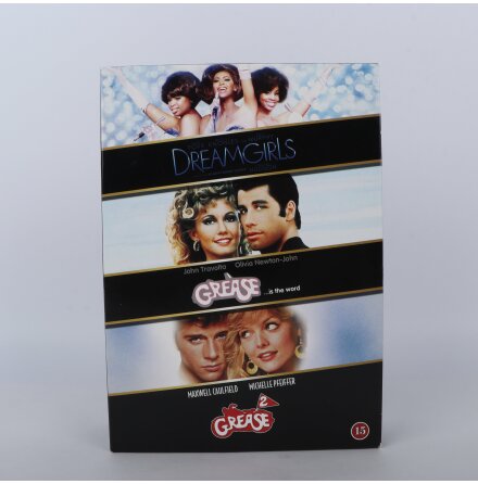 DVD-Box - Triple pack - Dreamgirls &amp; Grease 1 &amp; 2 