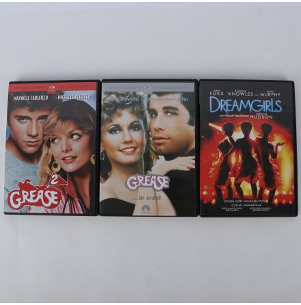 DVD-Box - Triple pack - Dreamgirls &amp; Grease 1 &amp; 2 