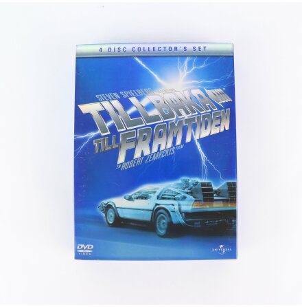 DVD-Box - Tillbaka till framtiden - Complete trilogy - 4 skivor