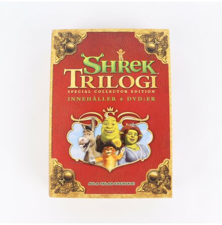 DVD-Box - Shrek Trilogi - Special Collector Edition - 6 skivor
