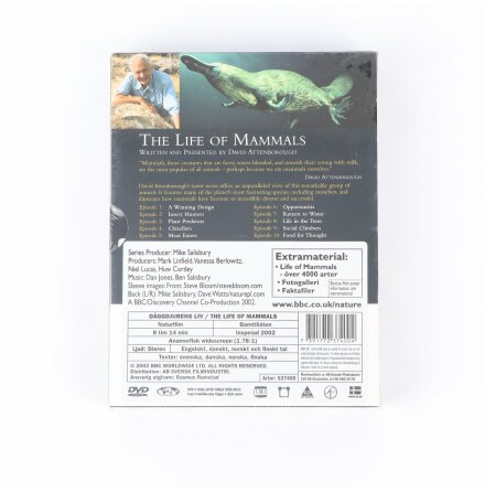 DVD-Box - David Attenborough The Life of Mammals The Complete Series - 4st DVD