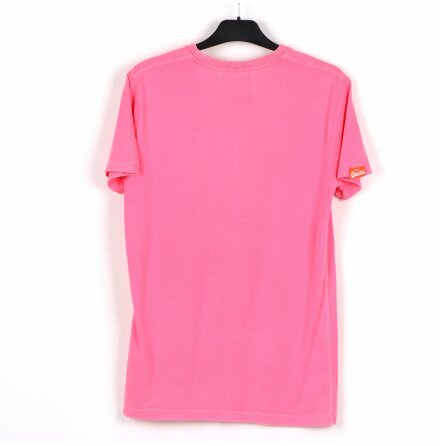 Superdry - Neonrosa Trnings T-shirt - stl. Small