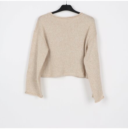 Zara - Beige topp - stl. L