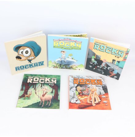 Bokpaket - Martin Kellerman - Rocky - 5 böcker - Serier &amp; Grafiska Noveller