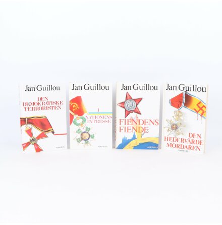 Bokpaket - Jan Guillou - 4 böcker - Skönlitteratur &amp; Deckare