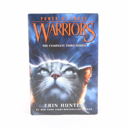 Bokpaket - Erin Hunter - Power of three - Warriors 3 - 6 Böcker - Eng - Science Fiction &amp; Fantasy