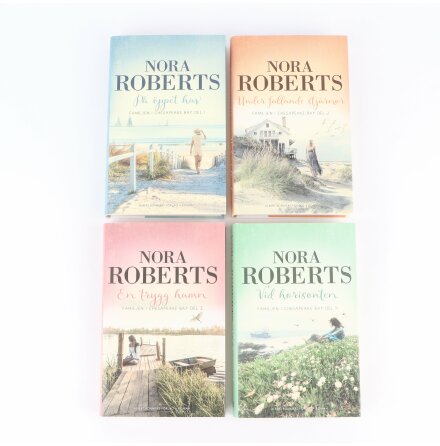 Bokpaket - 4 Böcker - Nora Roberts - Del 1-4 - Skönlitteratur &amp; Dekare 