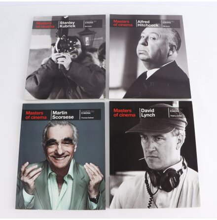 Bokpaket - Masters of cinema - Filmregisörer - Scorsese, Lynch, Hitchcock, Kubrick - 4 böcker - Biografier &amp; Memoarer