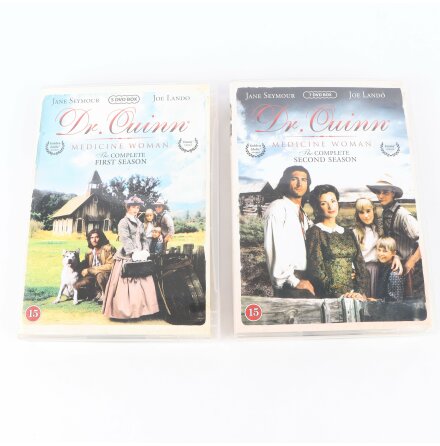 DVD-Box - Dr. Quinn Medicine Woman Säsong 1 &amp; 2 - 12st DVD