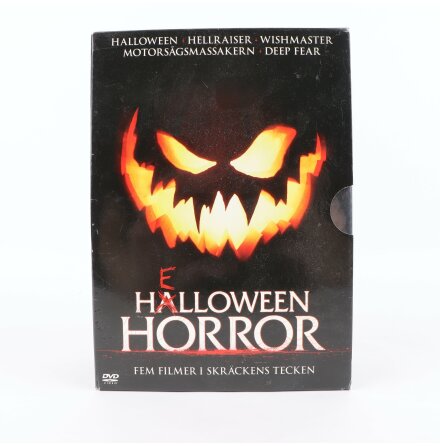 DVD-Box - 5st Skräckfilmer - Helloween Horror Fem filmer i skräckens tecken 