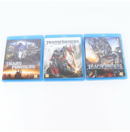 Blu-ray Box - Transformers 3-Movie Set - 3 filmer