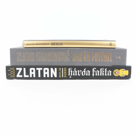 Bokpaket - Zlatan Ibrahimovic - 3 bcker - Biografier &amp; Memoarer