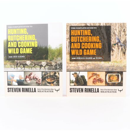 Bokpaket - The Complete Guide to Hunting Butchering and Cooking Wild Game Vol. 1 &amp; 2 - Steven Rinella - Mat, Dryck, Hem &amp; Hälsa