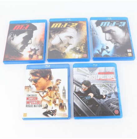 Blu-ray Box - Mission Impossible The 5 Movie Collection - Tom Cruise - 5st