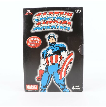 DVD-Box - Captain America The Complete Collection Episode 1-13 - 4st DVD