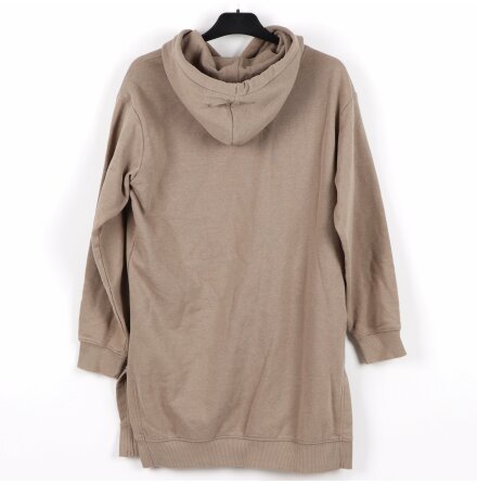 H&amp;M - Beige Hoodie med fickor - stl. XS