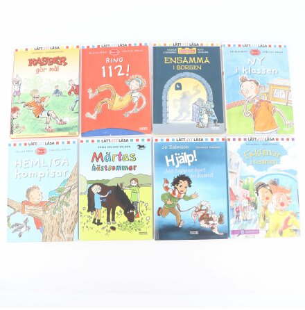 Bopaket - 8 Böcker - Barn &amp; Ungdomsböcker 