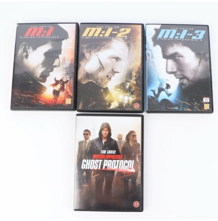 DVD-Box - Tom Cruise Mission Impossible 4 movie set - 4st DVD