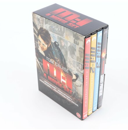 DVD-Box - Tom Cruise Mission Impossible 4 movie set - 4st DVD