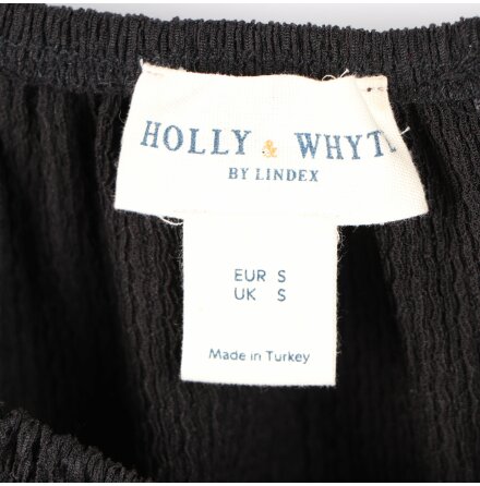 Holly &amp; Whyte - Svart midjekort singoalla-topp - stl. S