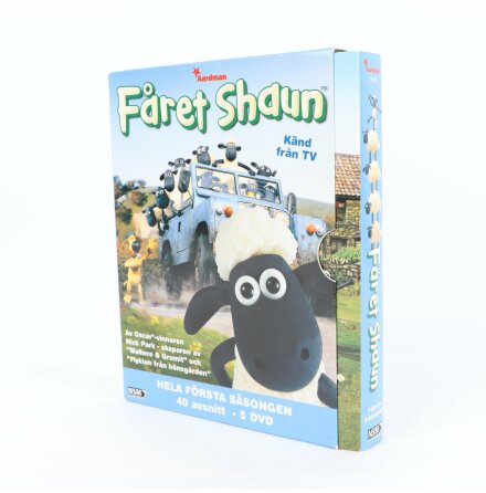 DVD-Box - Fåret Shaun första säsongen - 5 skivor 