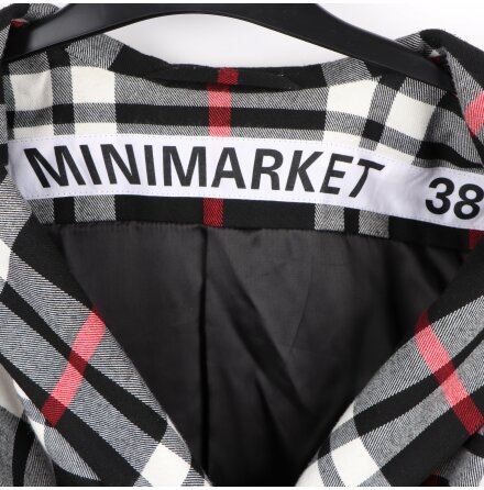 Minimarket - Drop 6 Collection 2017 - Schackrutig rock/kavaj - stl. 38 