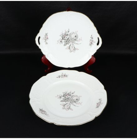 Rosenthal - Sanssouci Grey Rose - Kakfat -2st