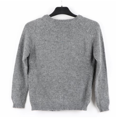 Topshop Petite - Stickad trja med plsimitation - stl. 32