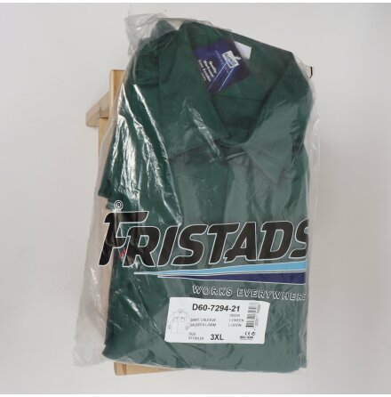 Fristads - Arbetsskjorta - Mrk grn - stl. 3XL