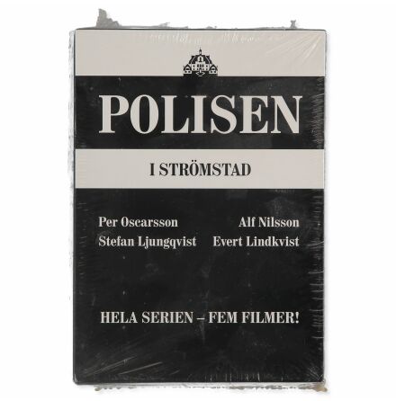 DVD-Box - Polisen i Strmstad - 5st Filmer - Hela serien - Nyskick 