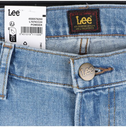 Lee - Daren Zip Fly - Indigood Regular Straight Jeans - stl. 34/32 