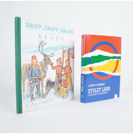 Bokpaket - Lennart Lundmark/Maj Lindman - Stulet land/Snipp, Snapp, Snurr och Renen