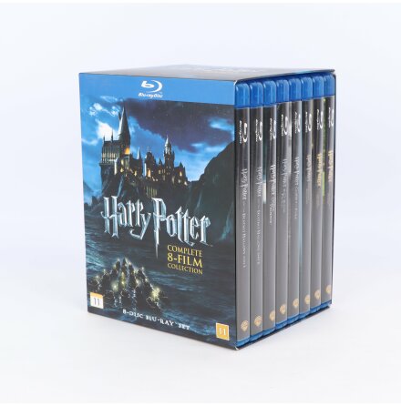 Blu-ray-Box - Harry Potter - Complete Box 1-7 - 8 skivor