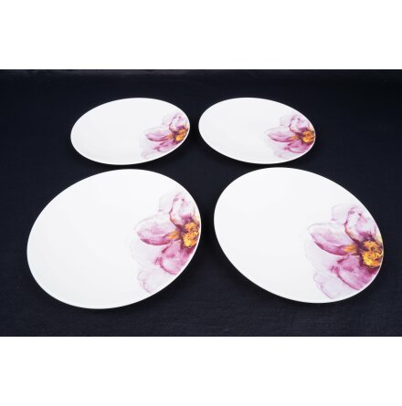 Villeroy &amp; Boch - Rose Garden - Tallrikar - 4st