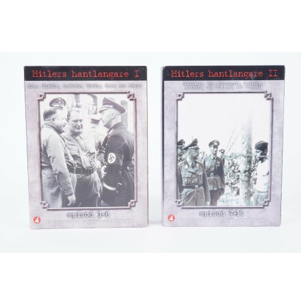 DVD-BOX - Hitlers hantlangare - I Avsnitt 1-6 &amp; II Avsnitt 7-12 - 12 St. DVD Skivor komplett