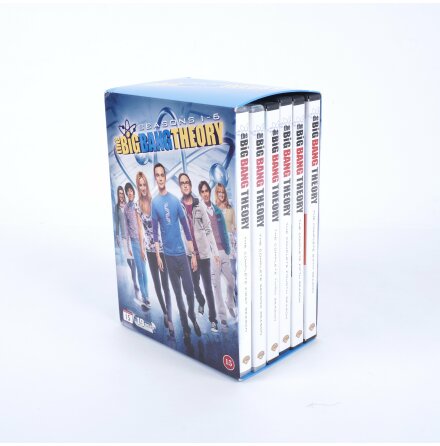 DVD-Box - The Big Bang Theory - Ssong 1-6 - 19 DVD 