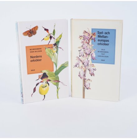 Bokpaket - Orkider - Bo Mossberg/Sven Nilsson - 2st - Atlas, Djur, Natur &amp; Resor 