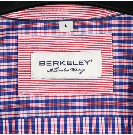 Berkeley - Womens Mayfield shirt - Rutig skjorta - stl.L