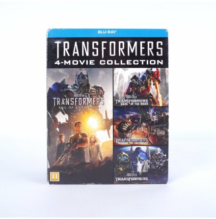 Blu-ray Box - Transformers 4-Movie Collection - 4 filmer 