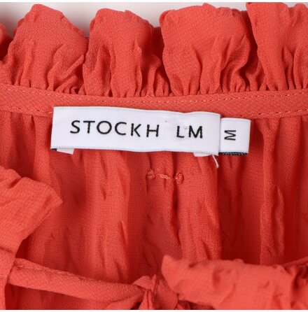 Stockh lm - Vvd blus med struktureffekt - stl. M