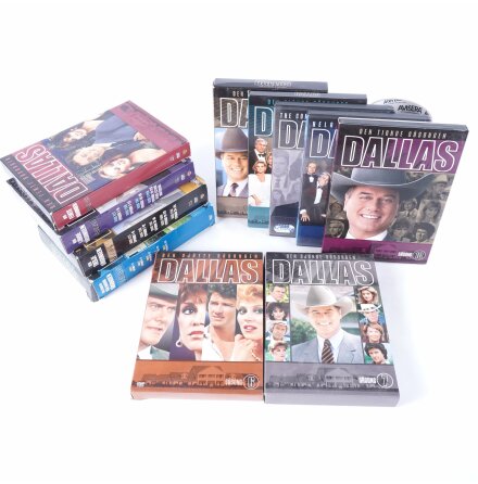 DVD-Paket - 12 Ssonger av kultserien Dallas - 304 Avsnitt - 47st DVD